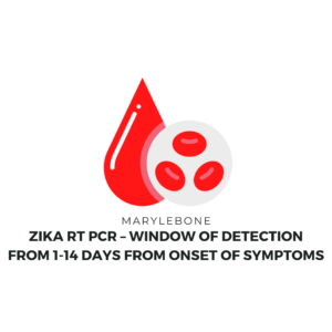 Zika RT PCR – Window of Detection from 1-14 Days from Onset of Symptoms