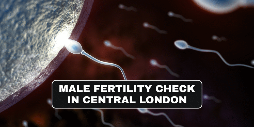 Male fertility check in Central London
