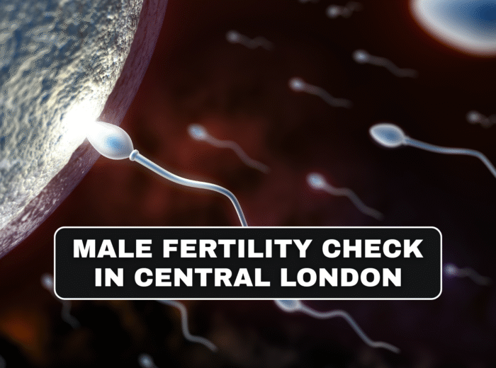 Male fertility check in Central London