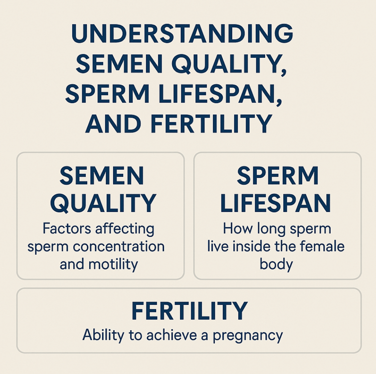 Understanding Semen Quality, Sperm Lifespan, and Fertility