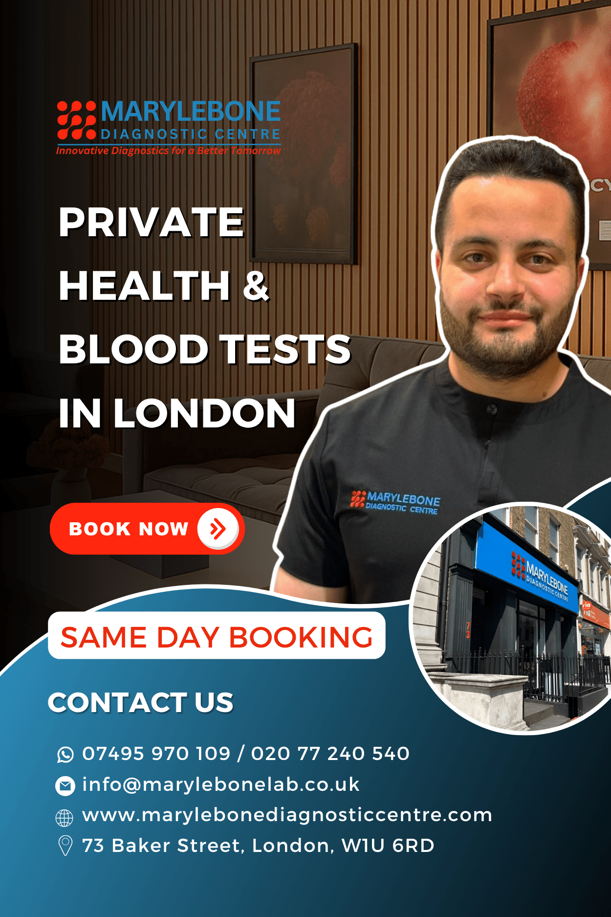 Marylebone Diagnostic Centre banner 3