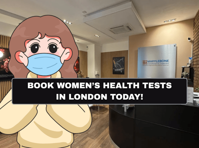 Book Women's Health Tests in London Today What Tests You Need at Marylebone Diagnostic Centre
