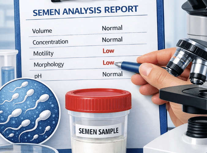Semen analysis at Marylebone Diagnostic Centre