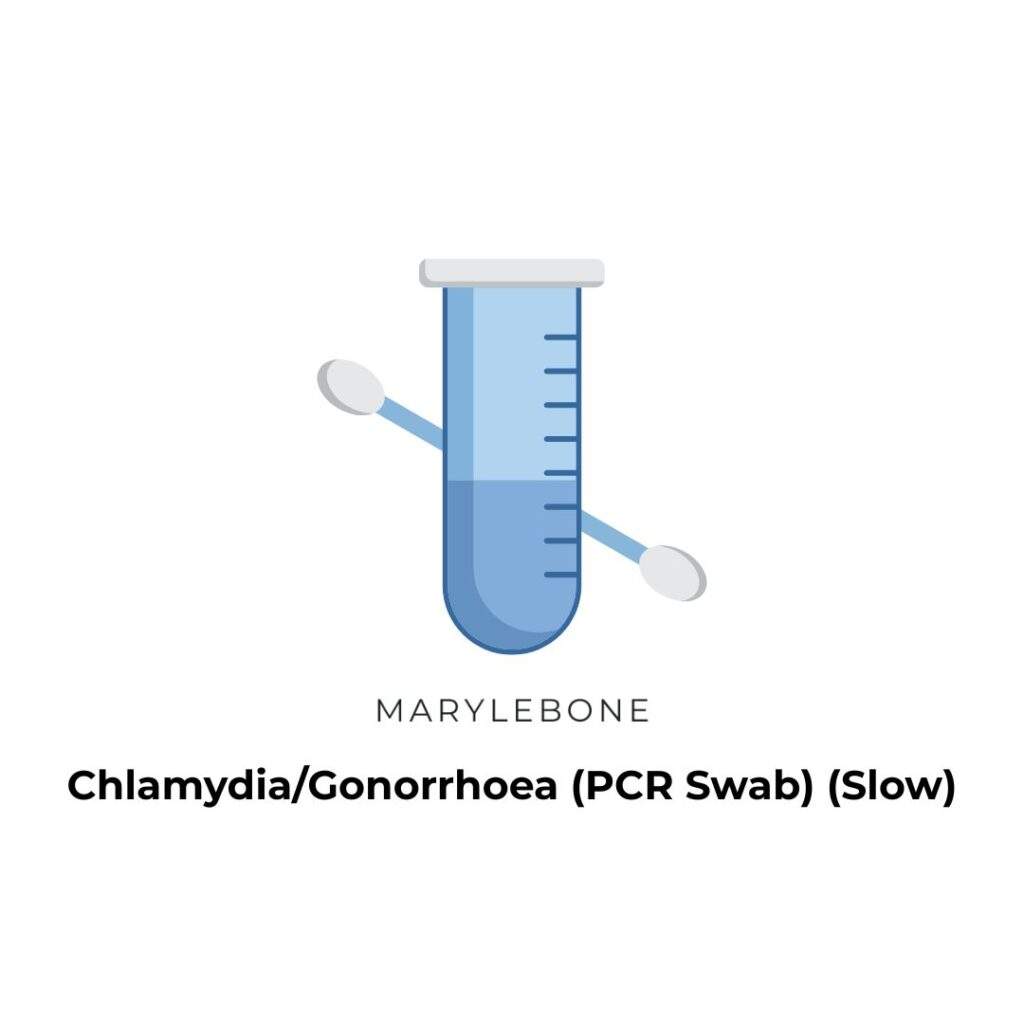 chlamydia-Gonorrhoea-pcr-swab-slow-in-london-at-marylebone-diagnostic-centre