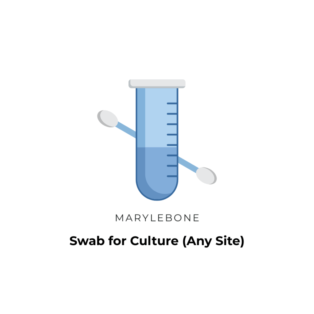 Swab for Culture (Any Site) test in Marylbone (1)