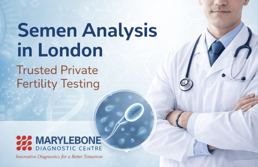 semen analysis test UK sperm test London