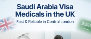 Saudi Arabia Visa Medicals in the UK – Fast & Reliable in Central London