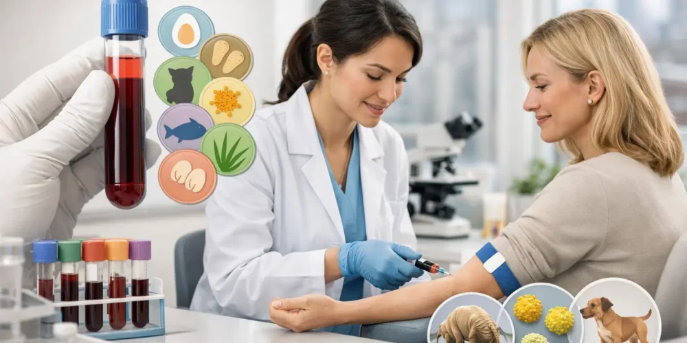 What an Allergy Blood Test Panel Can Show