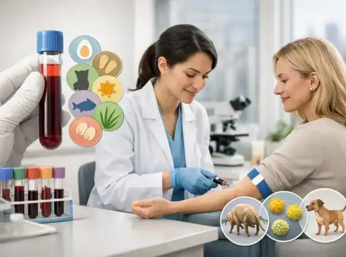 What an Allergy Blood Test Panel Can Show
