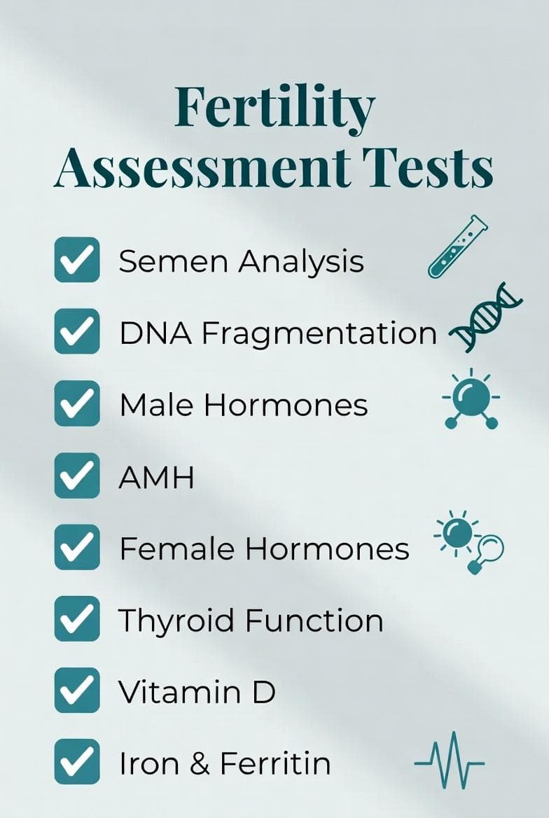 Male fertility investigation and semen analysis at Marylebone Diagnostic Centre