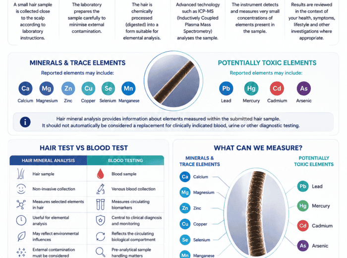 MDC Mineral Hair Analysis