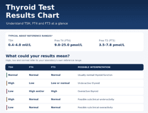 Thyroid Chart