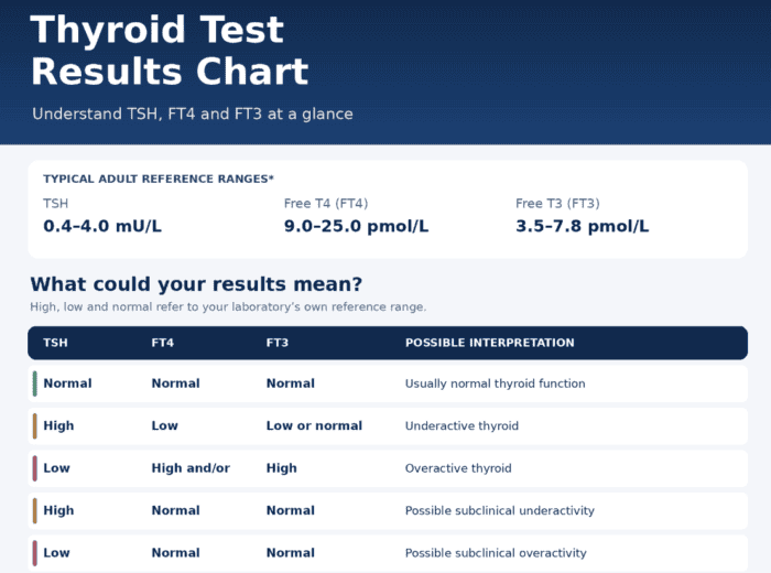 Thyroid Chart